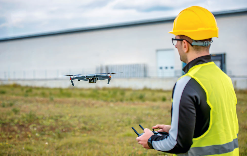 Aerial thermal scan inspection